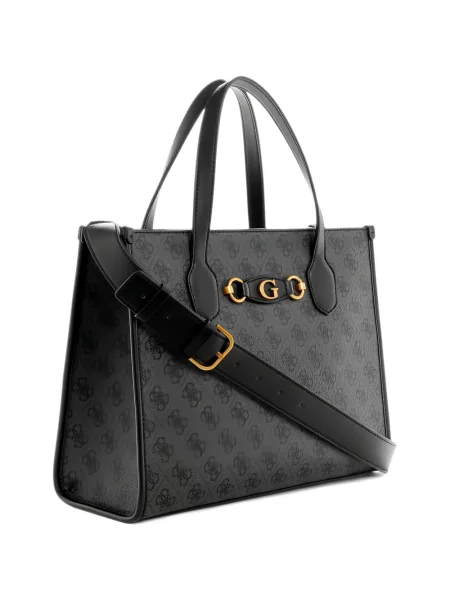 Geantă shopper Guess cu imagine gri