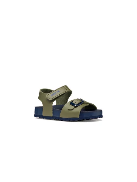 Szandál Geox B Sandal Chalki Boy S zöld