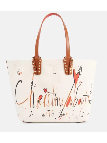 Geanta de piele Christian Louboutin din piele