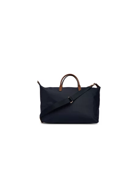 Tommy Hilfiger Kabelka Popette Weekender Corp modrá