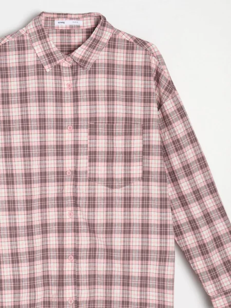 Картата сорочка різнобарвний