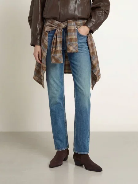 Replay Jeansy Straight Akeme blau niebieskie