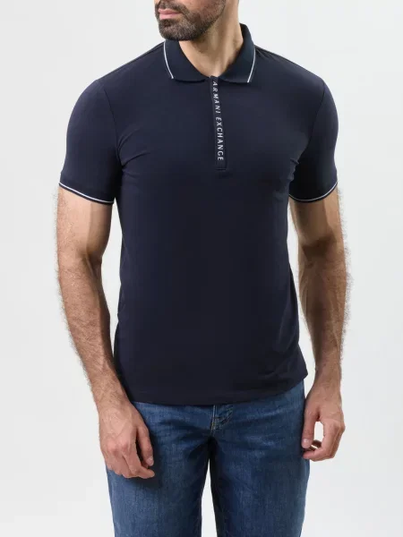 Поло Armani Exchange синє