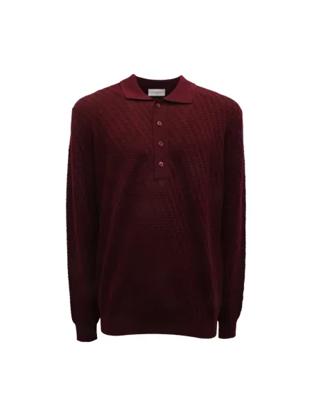 Sweter Paolo Pecora czerwony