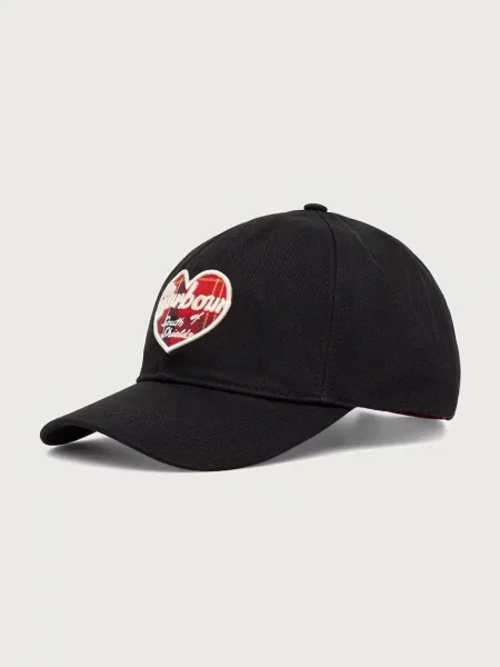Barbour čiapka so šiltom dámska čierna