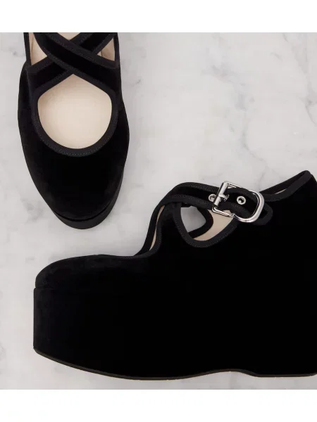 Pantofi cu toc Alaïa negru