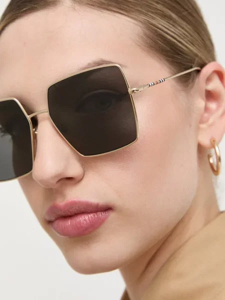 Γυαλιά ηλίου Burberry γυναικεία κίτρινο