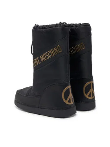 Čizme za snijeg LOVE MOSCHINO crna