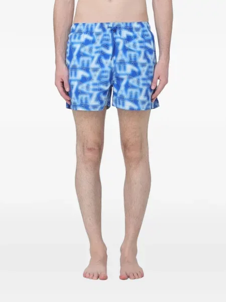 Slip de baie Ea7 Emporio Armani cu imagine albastru