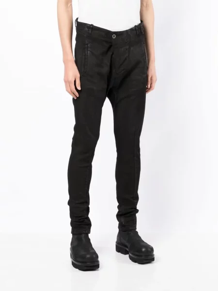 Zúžené pás kalhoty Boris Bidjan Saberi černé