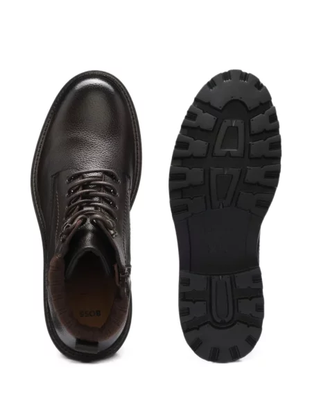Botine Hugo din piele maro