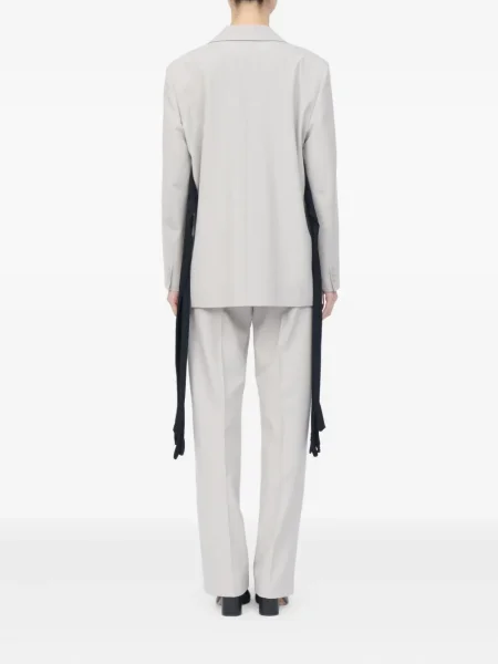 Дълго блейзър Mm6 Maison Margiela сиво