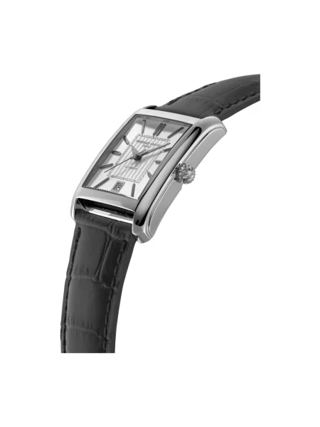 Zegarek Frederique Constant skórzany szary