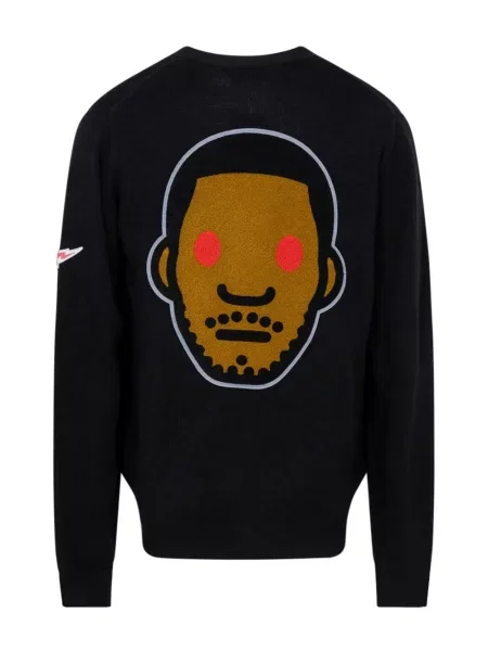 Cardigan A Bathing Ape® cu broderie negru