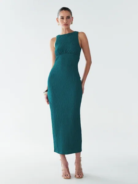 BWLDR Rochie închis verde