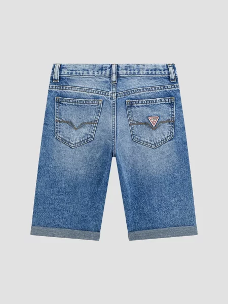 Детские джинсовые шорты Guess синие