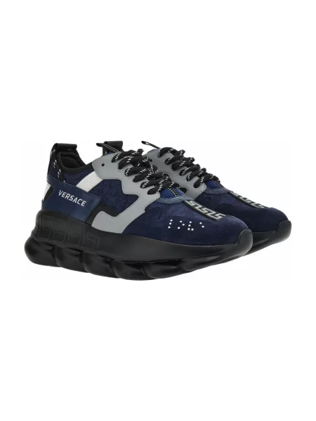 Sneakersy Versace niebieskie