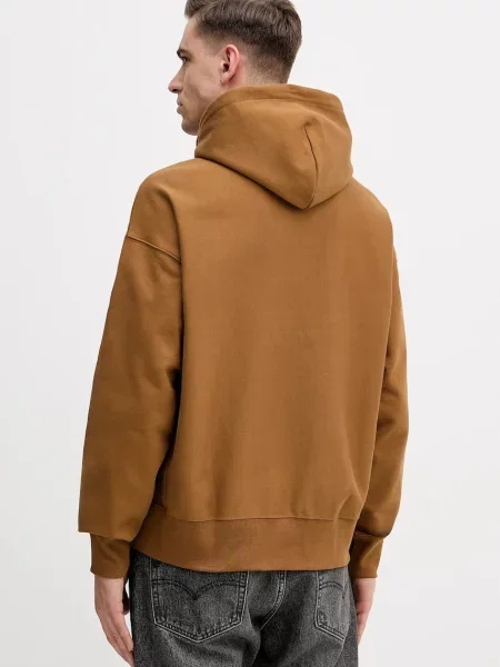 Melegítő felső Calvin Klein barna