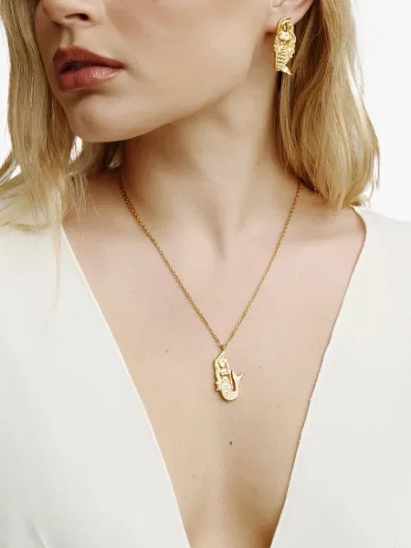 Cercei Labelled Jewellery auriu