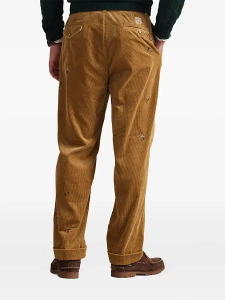 Ριγέ polo Polo Ralph Lauren με κουκούλα με αυτόγραφο λευκό
