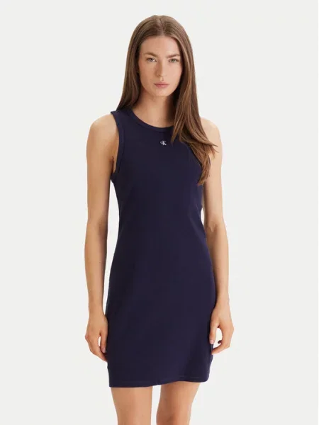 Calvin Klein Jeans Vsakodnevna obleka vijolična