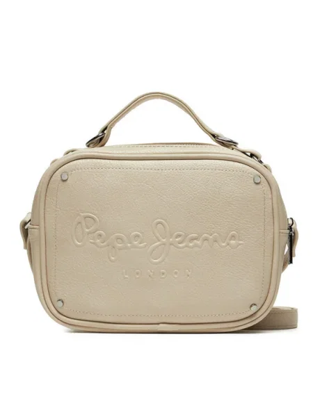 Чанта Pepe Jeans BASSY ICON бяло