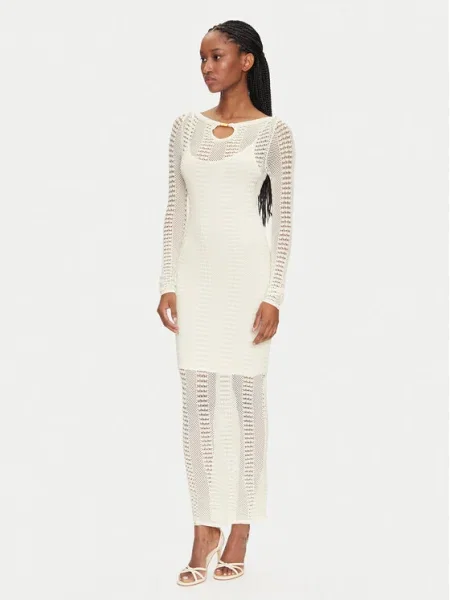 Marciano Guess Плетена рокля бял