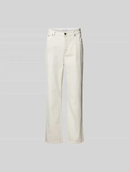 Jeansy o kroju relaxed fit z czystej Won Hundred białe