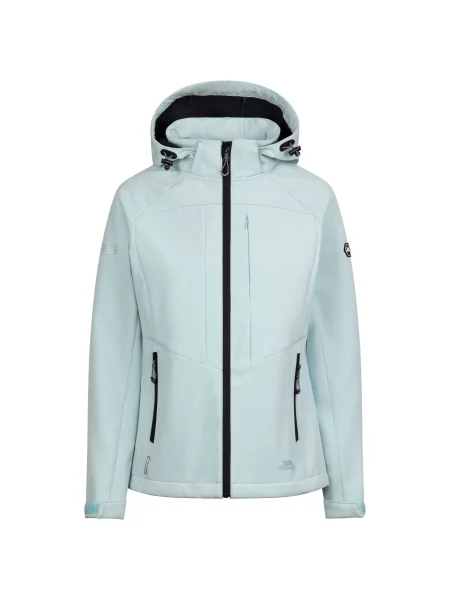 Trespass Fryatt kurtka typu softshell Seafoam Marl niebieska