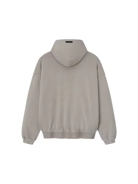 Bluza z kapturem Fear Of God na siłownię szara