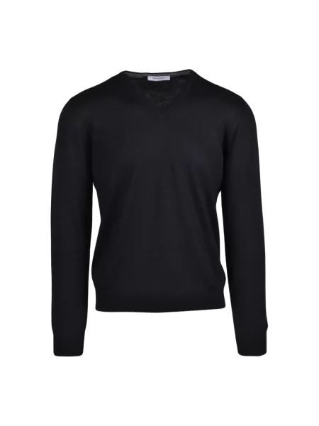 Sweter Gran Sasso wełniany czarny