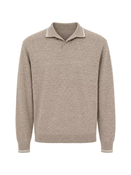 Lung tricou Paul & Shark tricotate