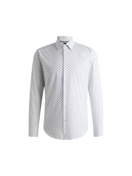 Koszula Boss elegancka biała
