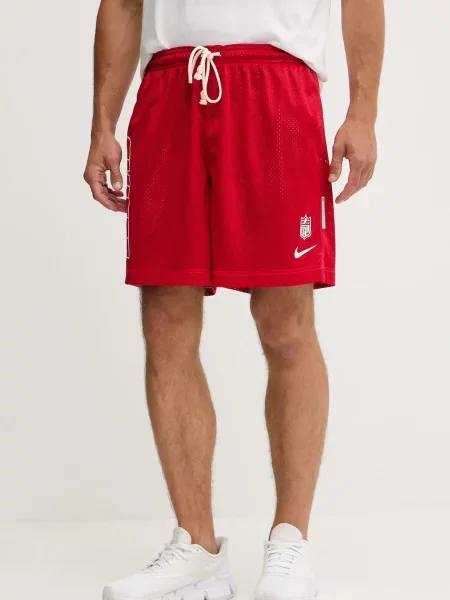 Obojestranske kratke hlače Nike Kansas City Chiefs rdeča