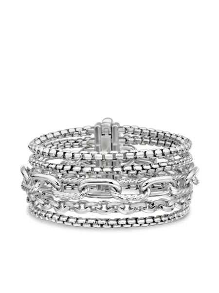 Brăţară David Yurman argintiu