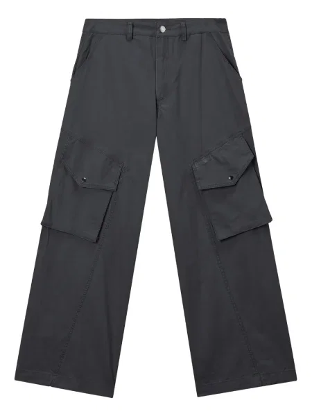 Małe mały spodnie cargo Mini Cream szare