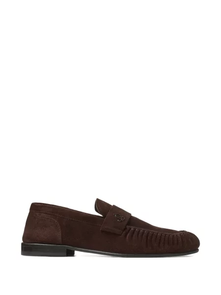 Pantofi loafer Jimmy Choo maro