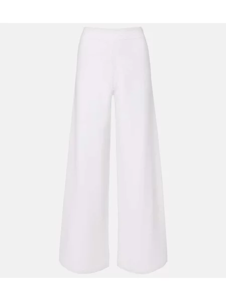Pantaloni Max Mara alb