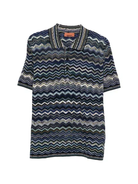Polo Missoni albastru