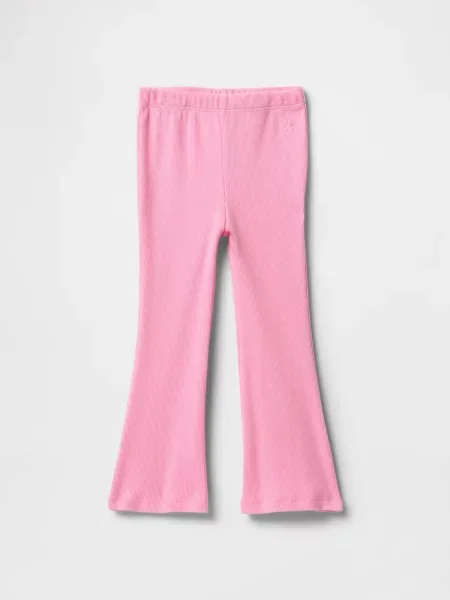 Legginsy Gap prążkowane różowe