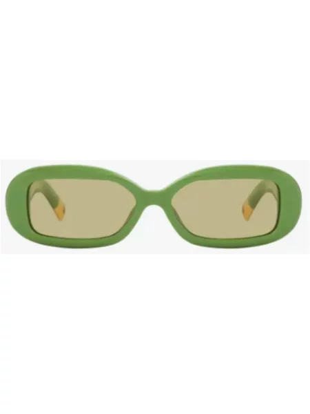Okulary przeciwsłoneczne Jacquemus zielone