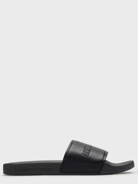 Шлепанцы Armani Exchange черные