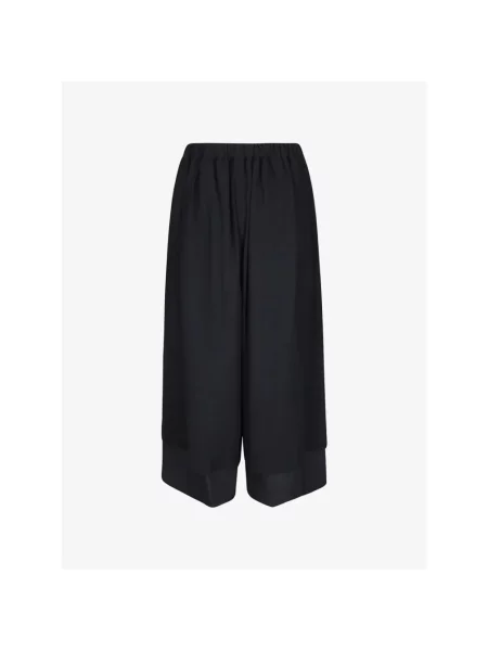 Spodnie Comme Des Garcons wełniane czarne
