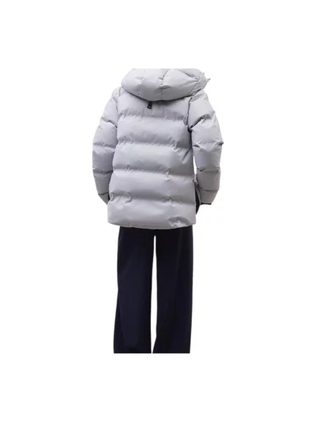 Kabát Ecoalf sivá