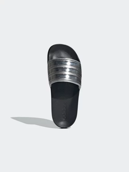 ADIDAS SPORTSWEAR Šľapky ADILETTE / strieborná čierna