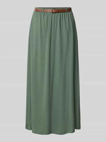 Długa spódnica z mieszanki bawełny model ‘LUNA’ Vero Moda
