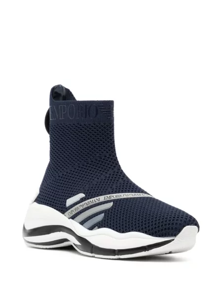 Slip on sportbačiai Emporio Armani chunky mėlyna
