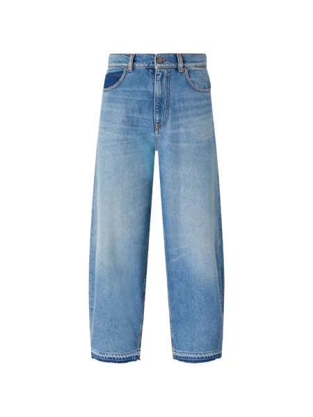 Blugi Pinko cu broderie albastru