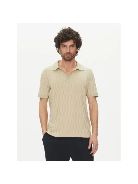 Marciano Guess Polo Regular Fit μπεζ