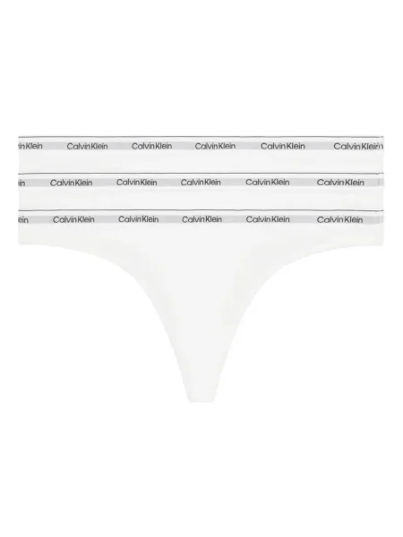 Chiloți Calvin Klein Underwear cu imagine alb